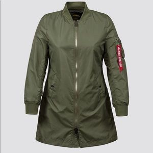 L-2B Long Women’s Bomber Jacket